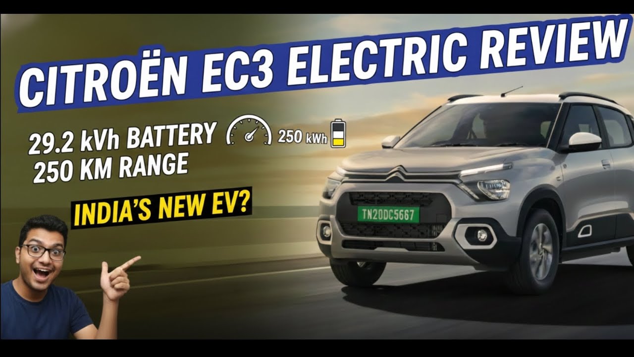 Citroen New EC3  Electric Car Detailed Review || Don't buy Before watching this Review