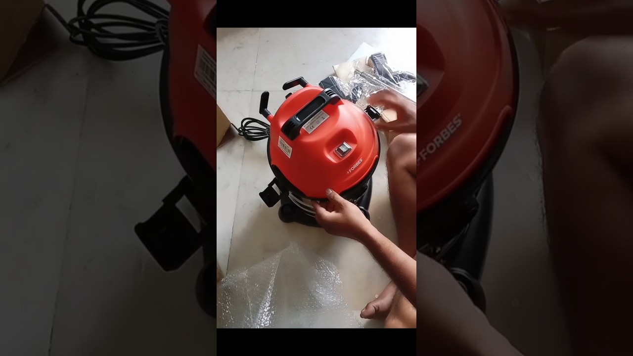 eureka forbes vacuum cleaner wet and dry unboxing @sumalathagurram