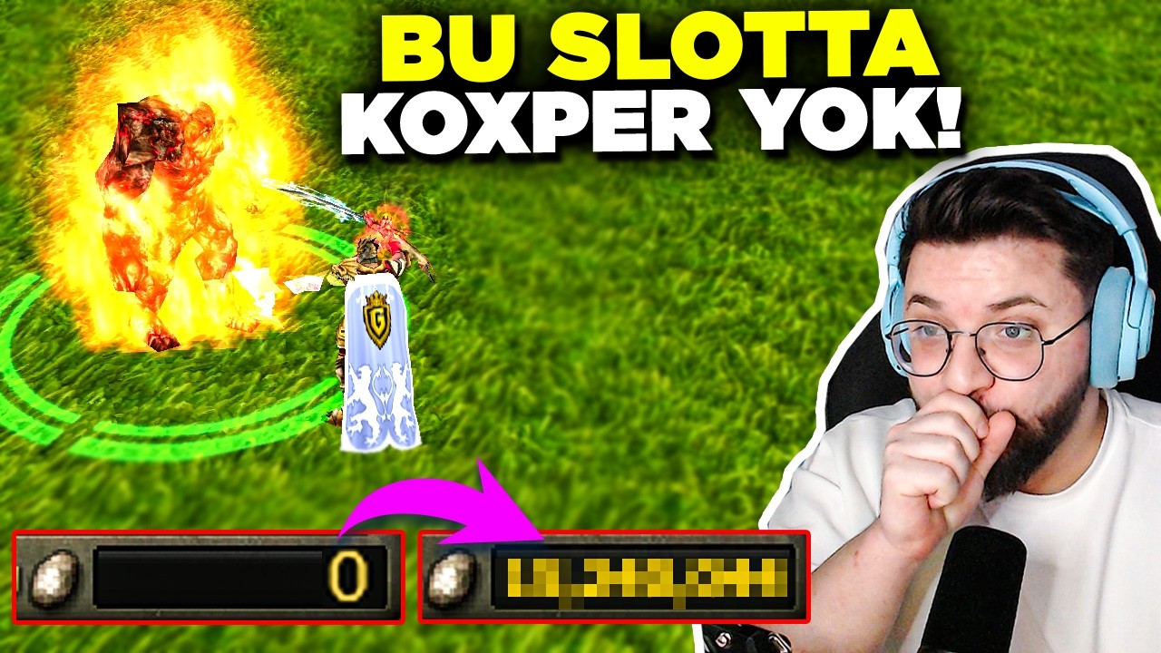 KOXPER'LARIN DÖNMEDİĞİ SLOT! DOYURAN AFK FARMI! | Knight Online