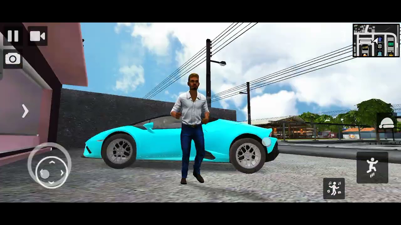 Gta mobile game open world 😱😨