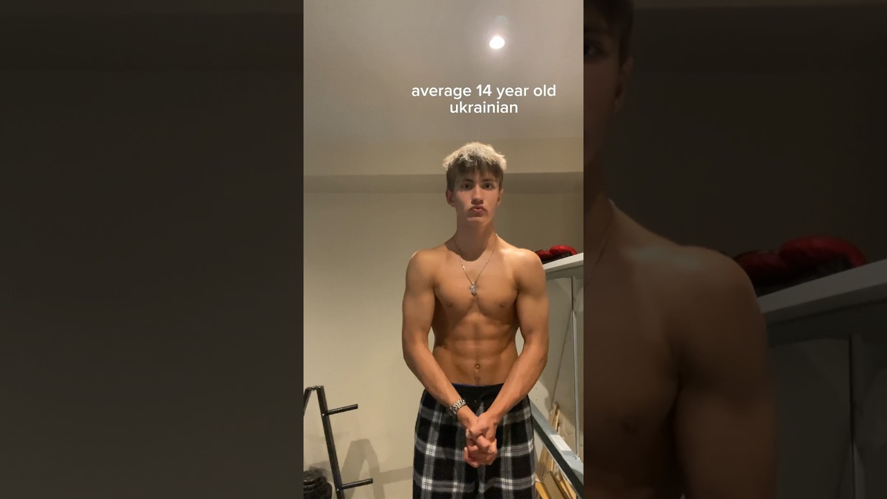 INSANE 14 YEAR OLD GENETICS #abs #bodybuilding #gym #cbum #fitness #aesthetic #abs #zyzz #gymshark