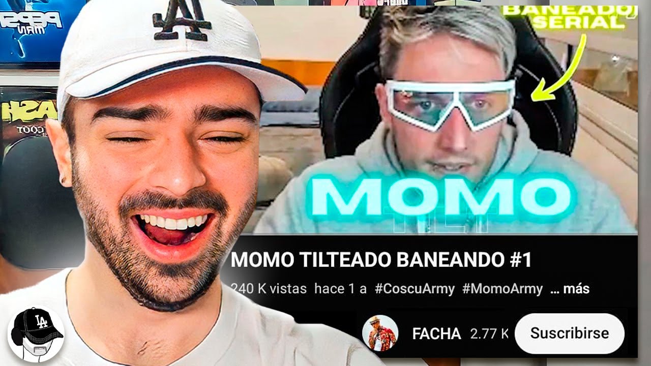 BANANIROU Reacciona a MOMO TILTEADO #1