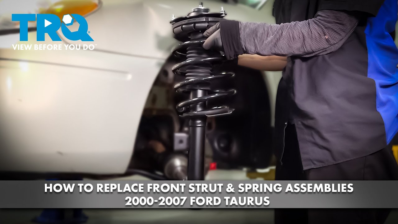 How to Replace Front Strut & Spring Assemblies 2000-2007 Ford Taurus