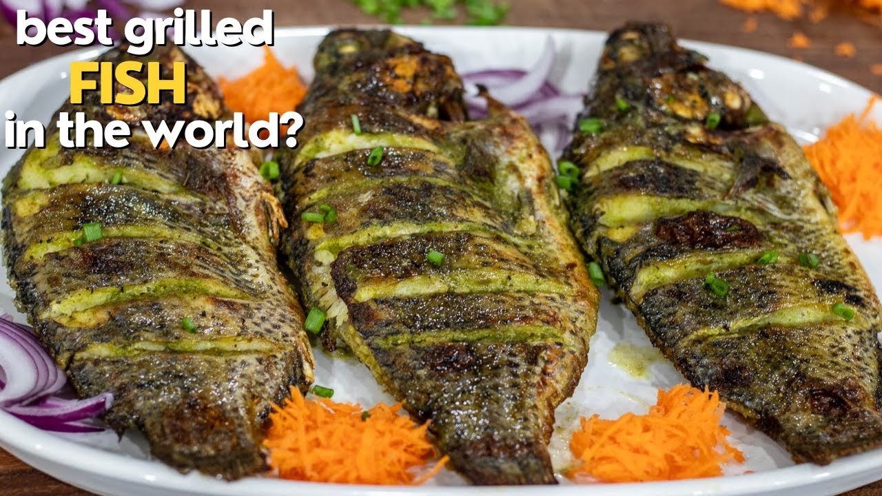 Камерунская жареная рыба со специями - Burning Fish - рецепты приготовления рыбы на гриле