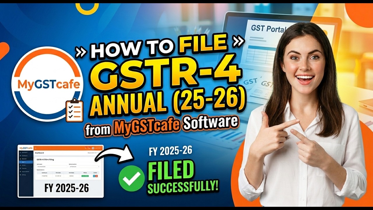 How to file GSTR-4 FY 2025/26