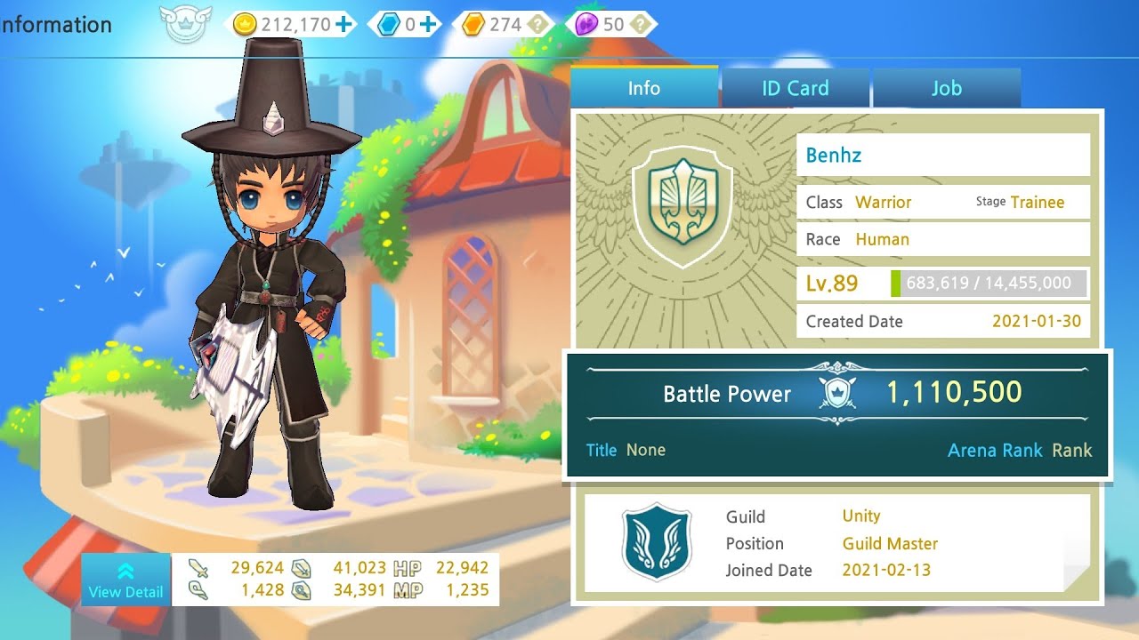 LUNA M PH - WARRIOR SKILL BUILD