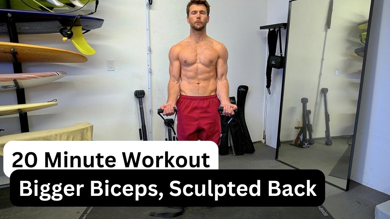 Back, Biceps & Shoulders Strength Workout | 30-Second Isometric Holds + 5 Sets