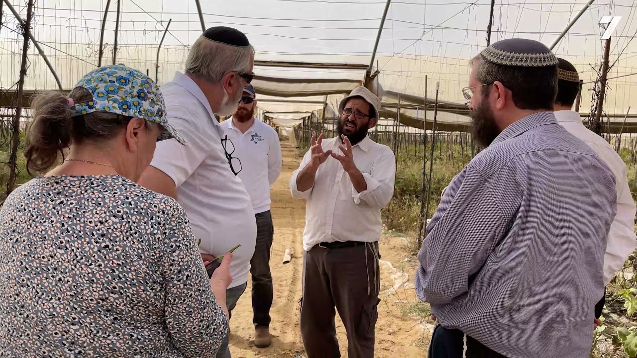 תומכים בחקלאים שהחליטו לקבל על עצמם שמיטה