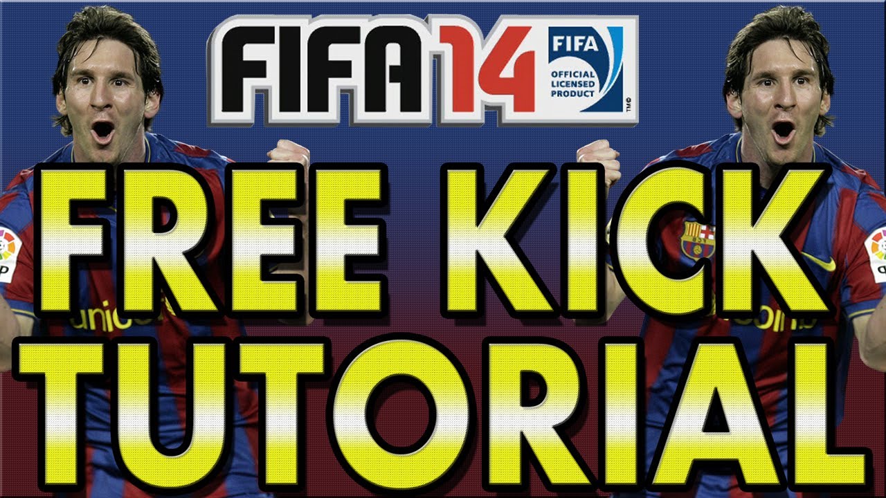 FIFA 14 NEXT GEN Tips Free Kick Tutorial - Score From ANY DISTANCE
