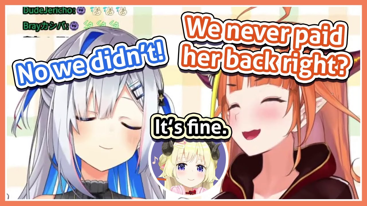 Coco & Kanata got treated by Watame Back When They had no Earnings