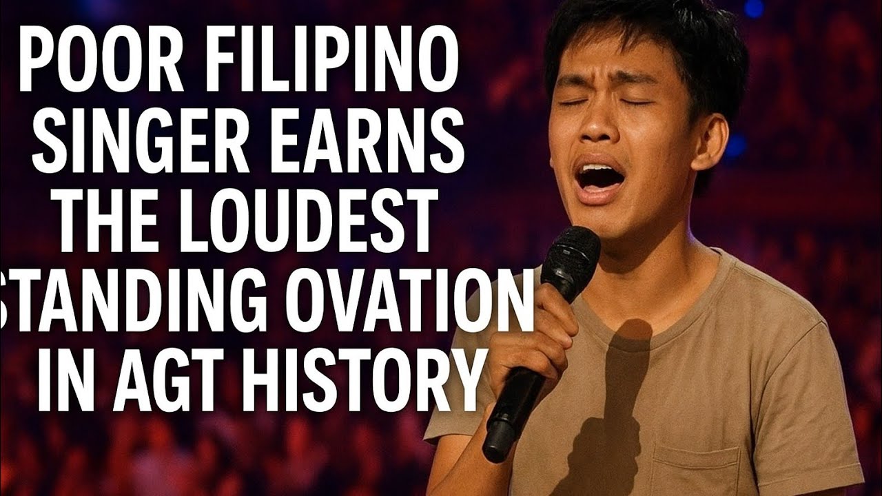 Poor Filipino Singer Earns the Loudest Standing Ovation in AGT History