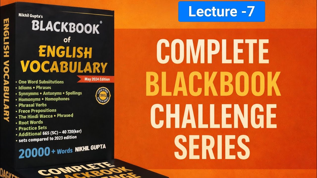 BLACK BOOK CHALLANGE SERIES#sscvocabulary #vocabbatch #ssc2026 #ssccgl #sscchsl