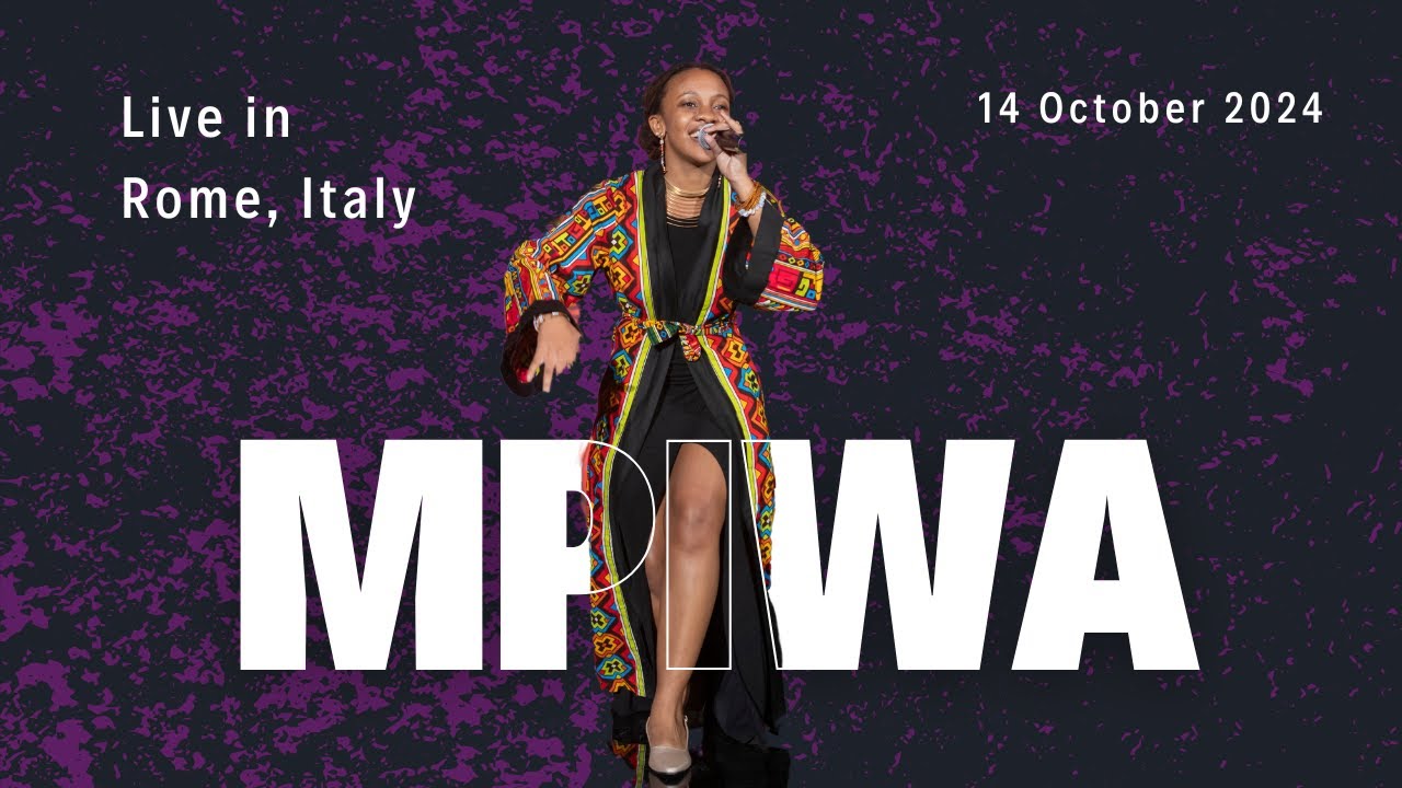Mpiwa live in Rome, Italy at the 2024 WFF Evening Concert - UN FAO Headquarters