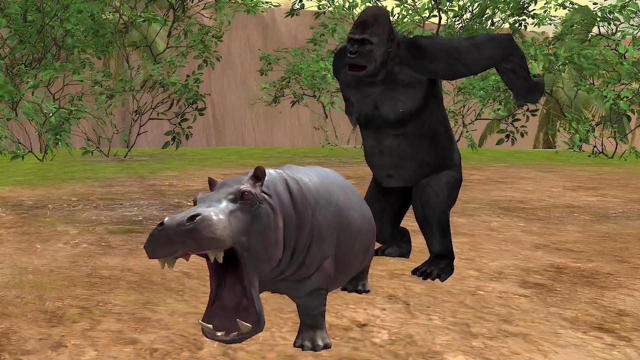 Hippopotamus VS All Boss - Ultimate Savanna Simulator (By Gluten Free Games)