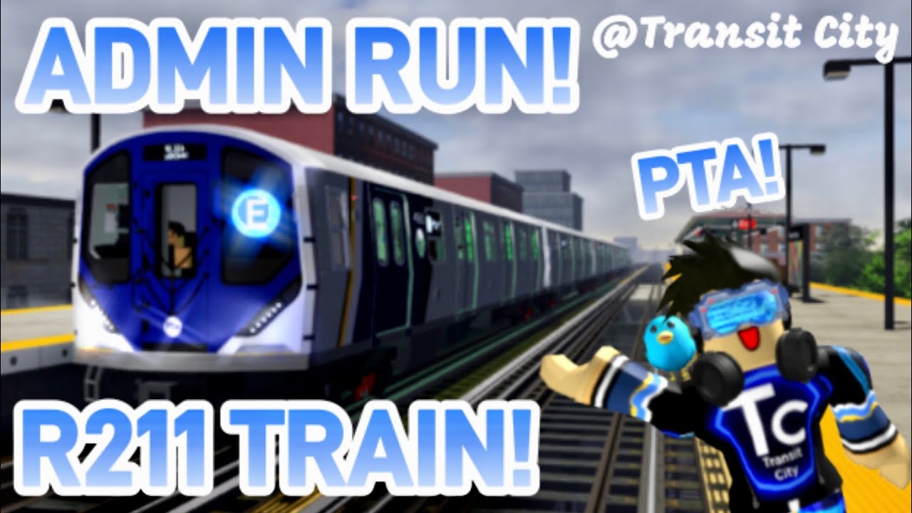 ᴴᴰ⁶⁰ ᴴᴰᴿ Roblox | PTA Subway: Fifth Av Lines - R211 (Admin Run!)