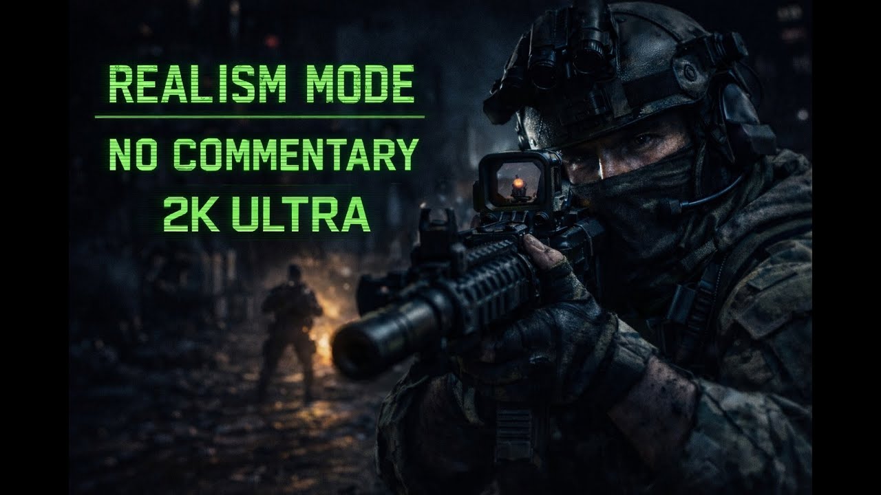 Call of Duty Campaign | Part 1–3 | No Commentary | Realism Mode | 2K Ultra | RTX 5060 Ti