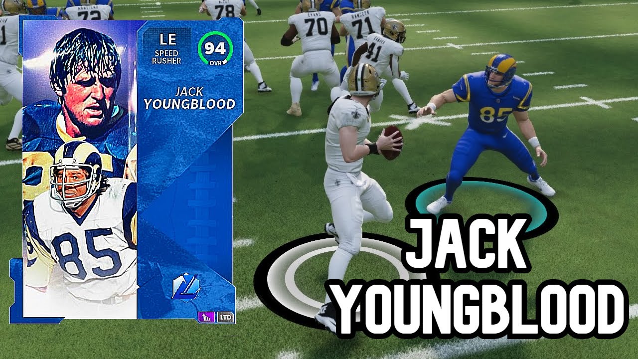 Jack Youngblood is the BEST Pass Rusher in Madden 21 Ultimate Team!