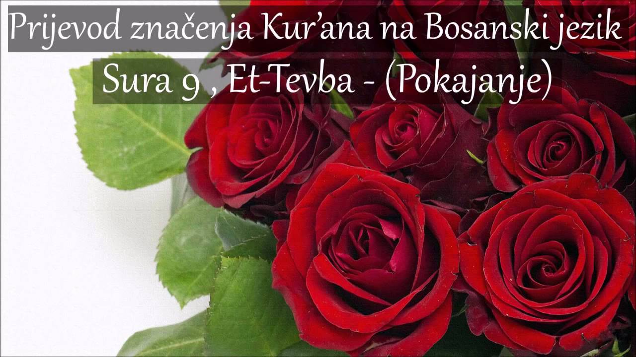 Sura 9 , Et-Tevba - (Pokajanje) Prijevod na Bosanski ᴴᴰ
