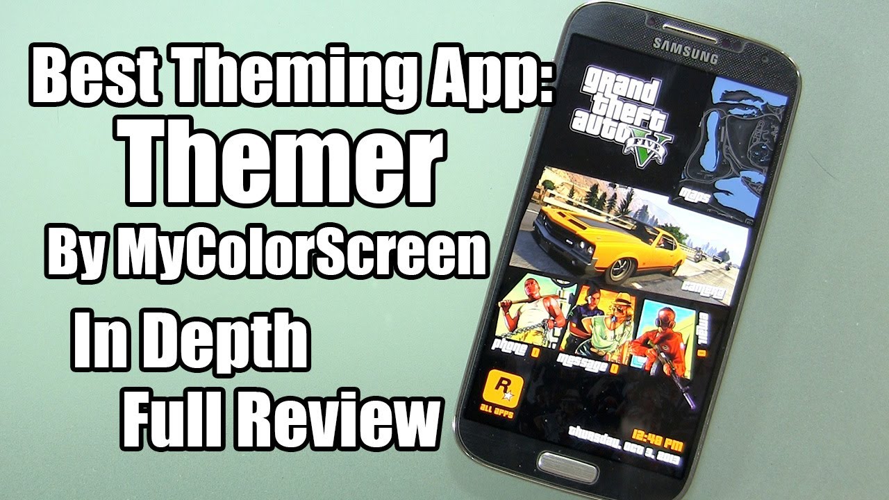 App Review: Themer by MyColorScreen.com - Best Theming App for Android