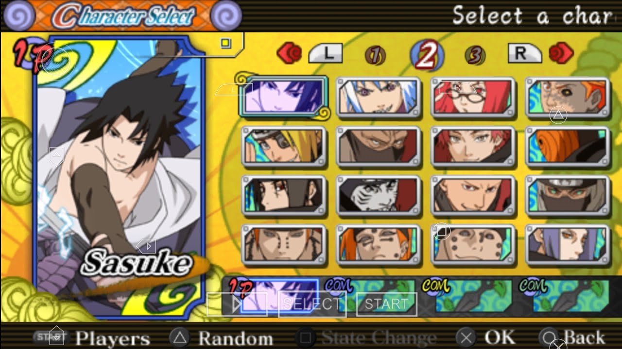 Cara nge cheat naruto ultimate ninja heroes 3 (ppsspp)
