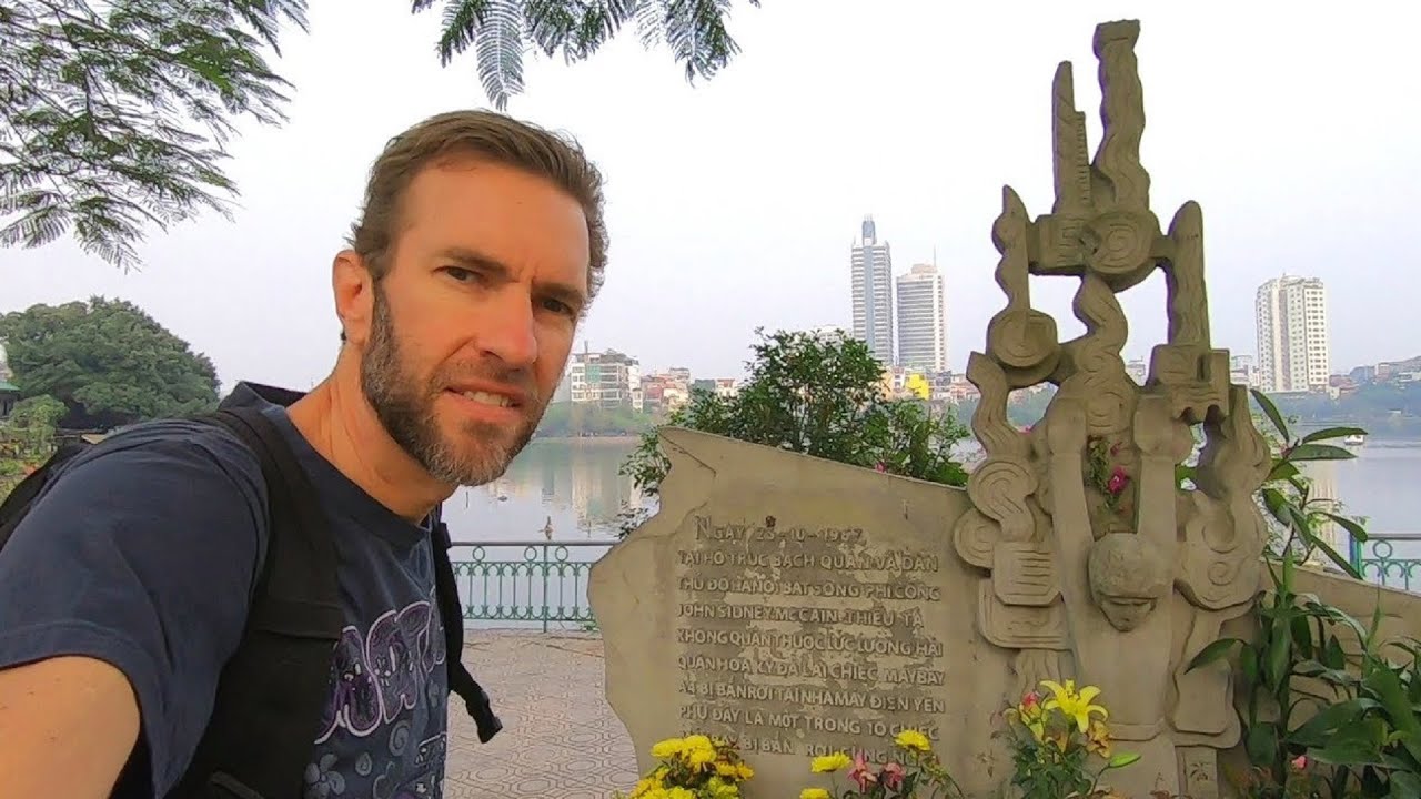 Exploring Hanoi, Vietnam | Visiting a Vietnam War Memorial