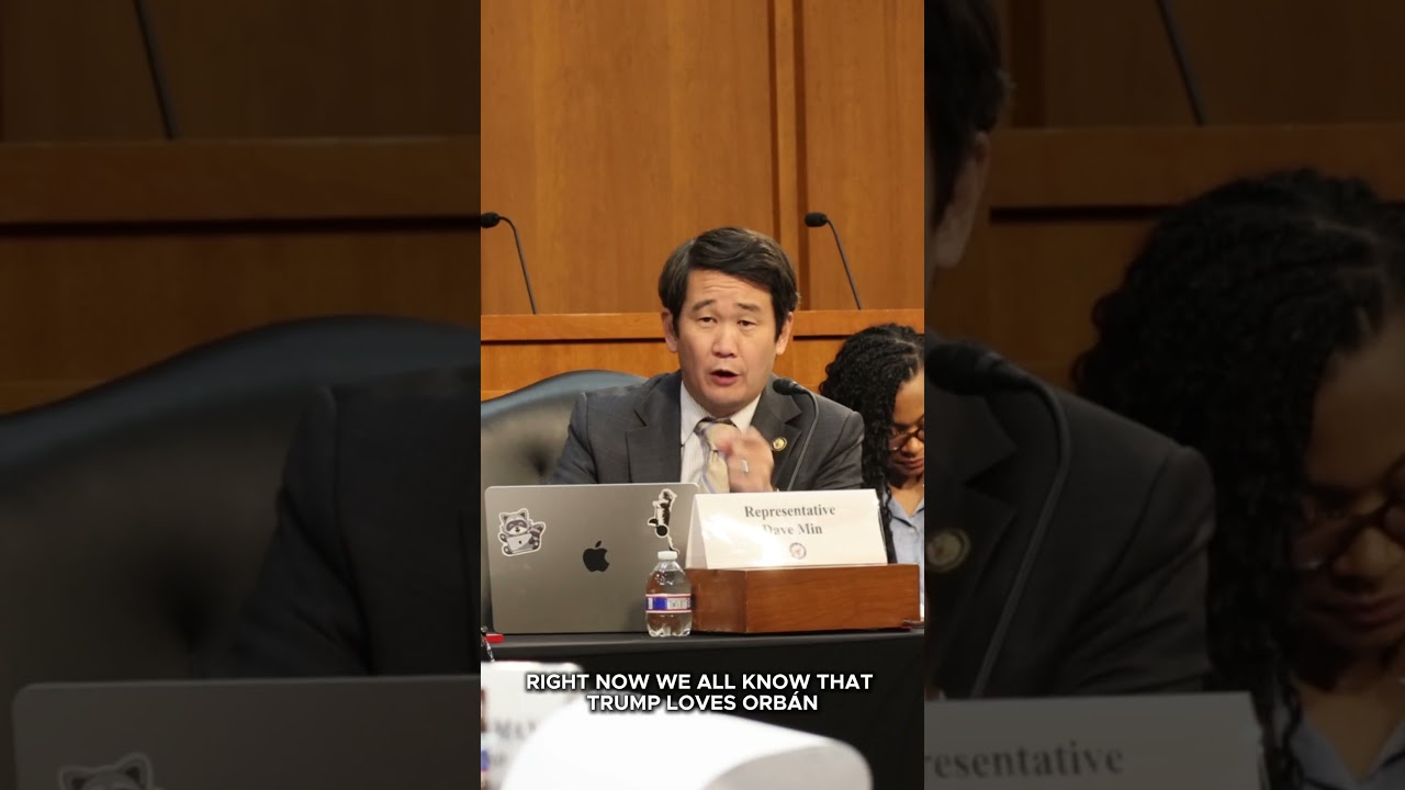 If It&rsquo;s Not Taxpayer Money, Whose Money Is It? Rep. Dave Min Demands Answers on Trump&rsquo;s Billions