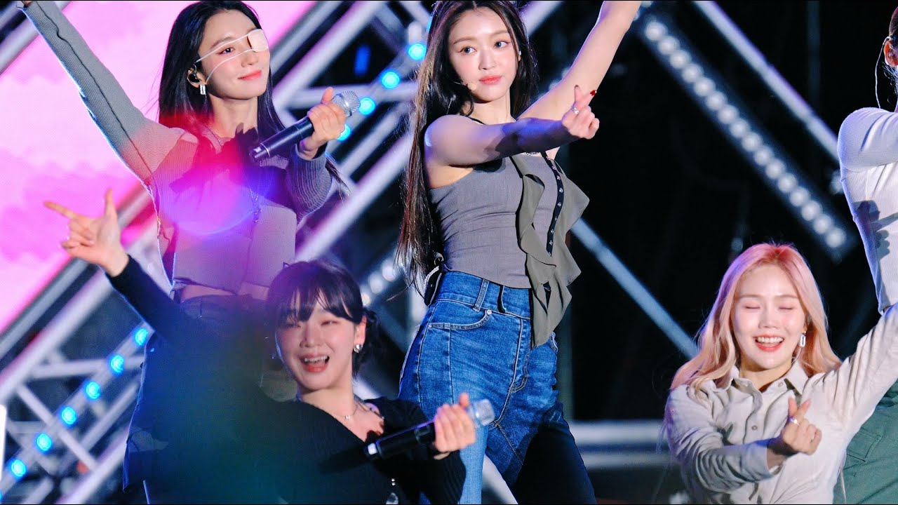 오마이걸(OH MY GIRL) - Dun Dun Dance (던던댄스)   @231020 광양 K-POP 뮤직페스티벌 직캠