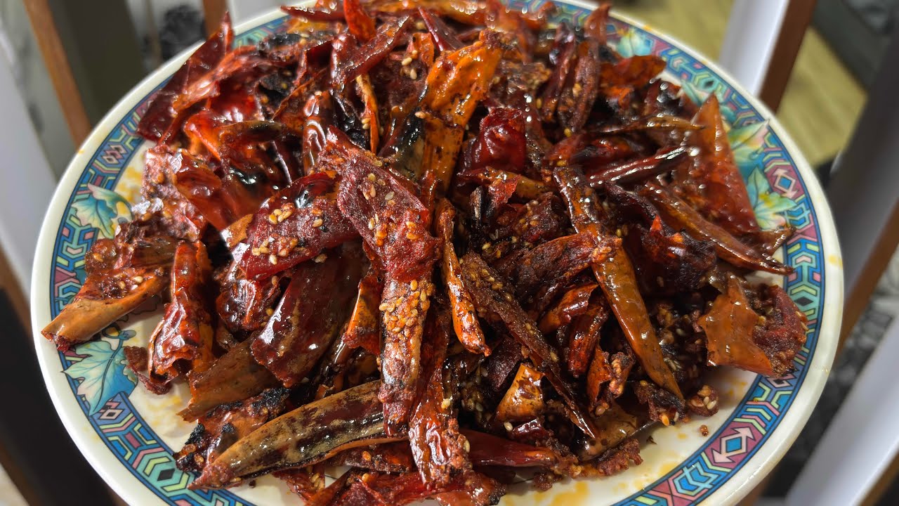 Vai hmarcha ro tui taka siam dan aw🤗crispy fried chilli chips🌶️