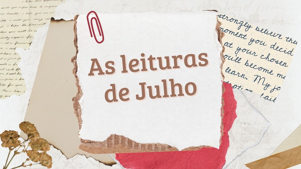 As minhas leituras de Julho