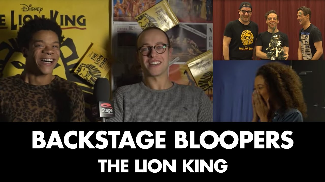 BackStage Bloopers | The Lion King