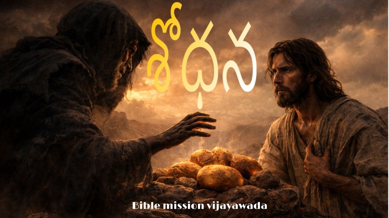 శోధన || LENT DAY-7 || BIBLE MISSION VIJAYAWADA ||25-02-2026 || REV.  P. JOHN DEVADAS