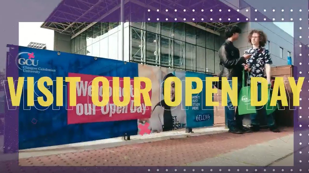Explore what GCU has to offer || Undergraduate Open Days