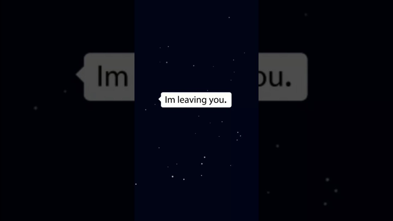 I'm leaving you by Klaudia Koronel