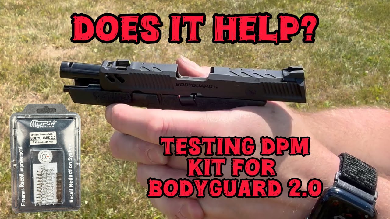 Testing the DPM Systems Recoil Reduction Kit for the S&W Bodyguard 2.0 & Carry Comp