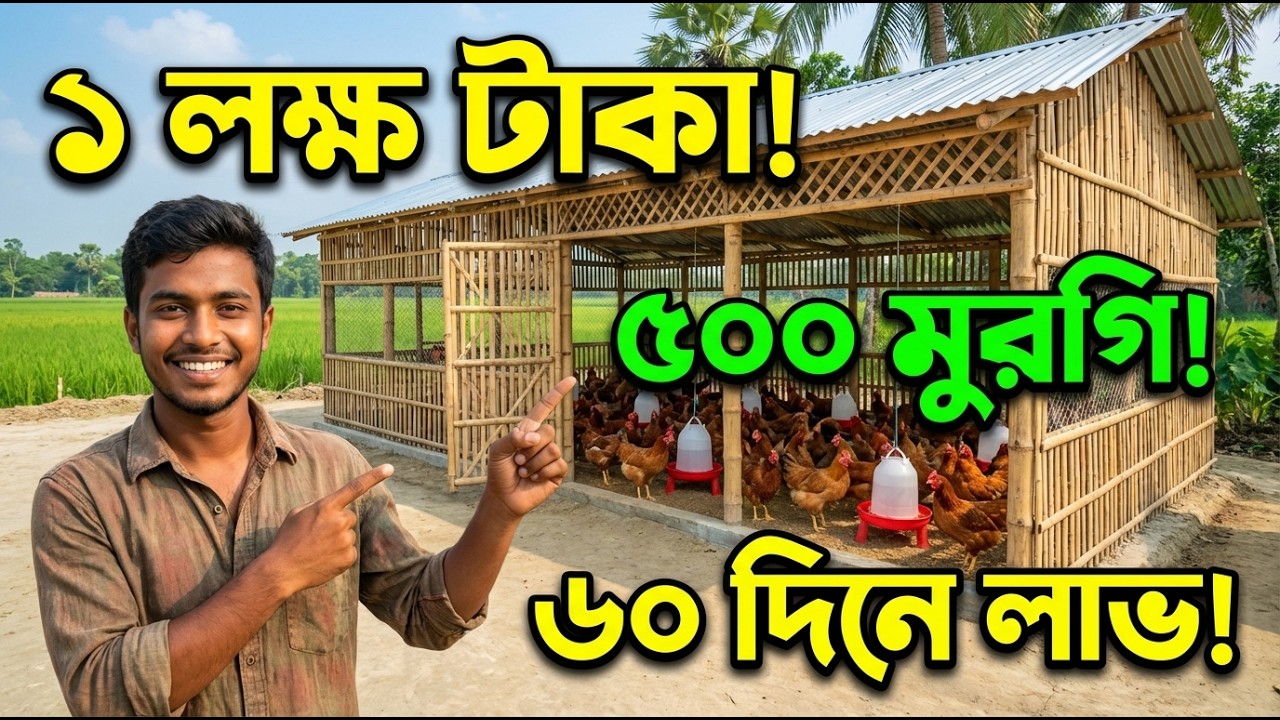 ১ লাখ টাকা দিয়ে কোন ব্যবসা ভালো? | সোনালী মুরগির খামার সম্পূর্ণ গাইড