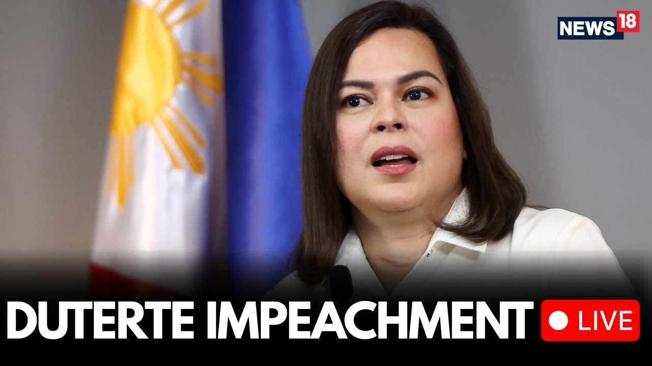 Sara Duterte Impeachment LIVE | Philippines Congress Impeachment Vote | Marcos Duterte | N18G
