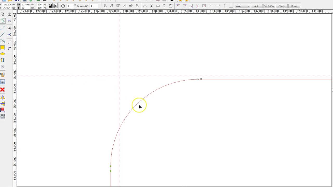 RDWorks Tips round corners from square box corners
