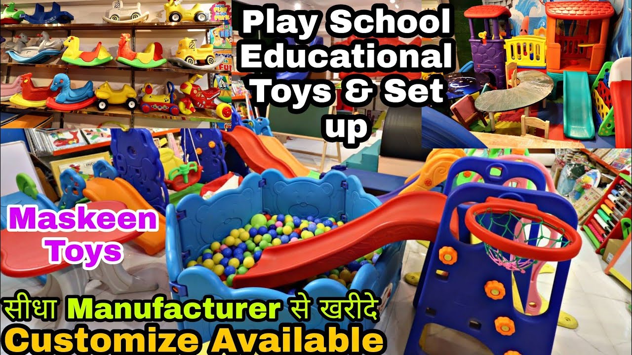 Play School Items & Toys सीधा Manufacturer से खरीदे | Maskeen Toys Pvt Ltd