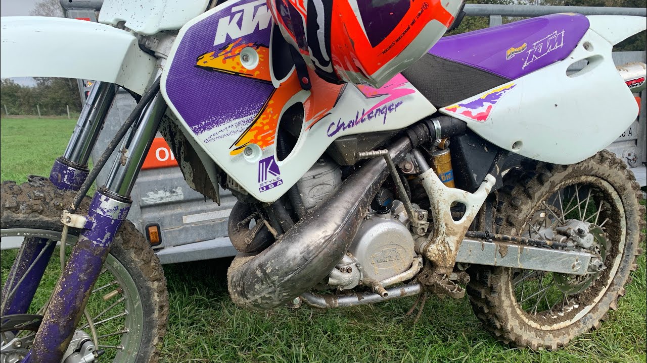 SENDING IT ON THE 95 KTM550 PARKERS MX! EAST COAST BBA4LIFE