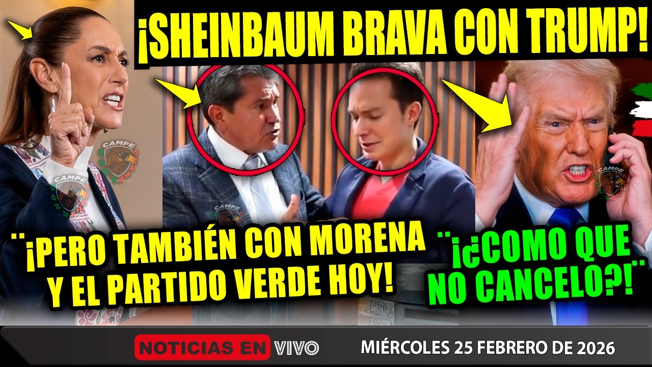 SHEIBAUM ¡LOS PONE DE RODILLAS! ADIÓS PLURIS, ADIÓS BILLETIZA A PARTIDOS ¡TRUMP NO LO PUEDE CREER!