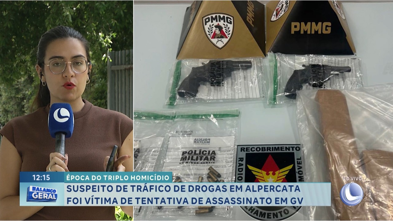 Época do triplo homicídio: Suspeito de tráfico em Alpercata sofreu tentativa de assassinato em GV.