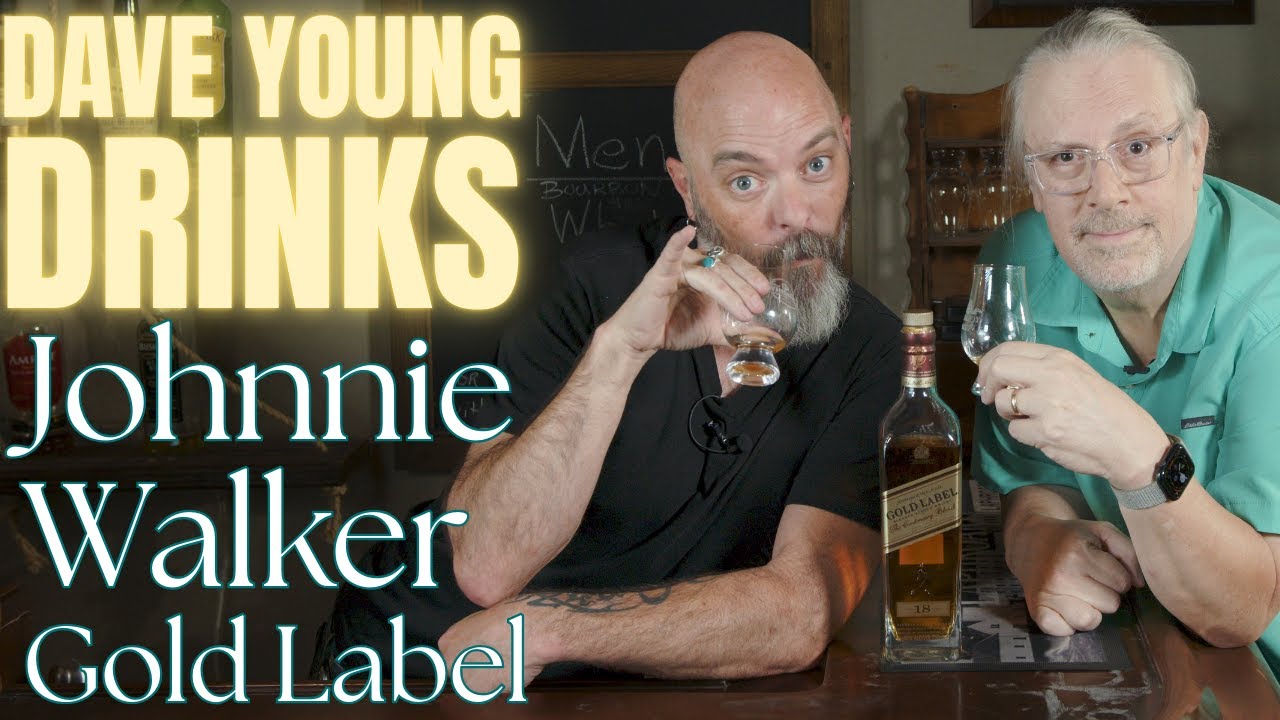 Dave Young Drinks Johnnie Walker Gold Label - Whiskey Conversations