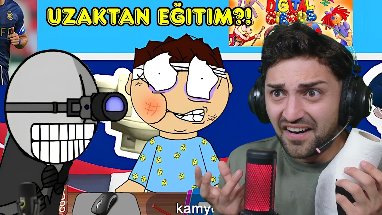 UZAKTAN EĞİTİMDE ÖĞRETMENE YAKALANMAK ! ( DS ENİMASYON )