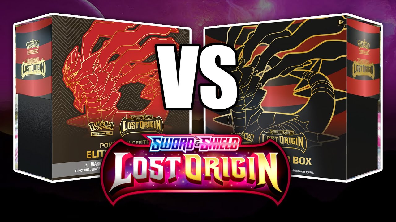 Pokemon Lost Origin Elite Trainer Box Comparison