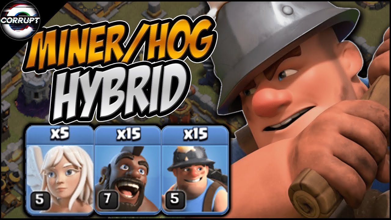 TH11 Miner Hog Hybrid - FULL Breakdown | Hybrid Made Easy | Clash of Clans