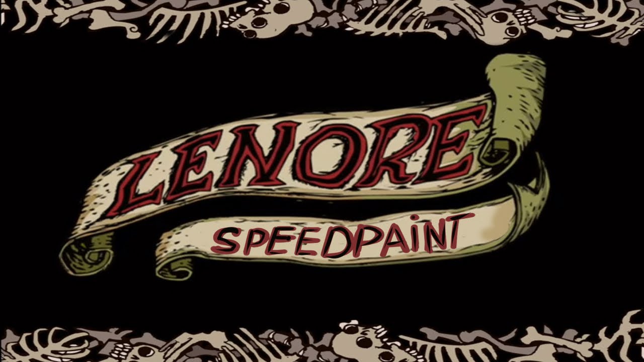 【Speedpaint】💀"​Lenore - The Cute Little Dead Girl"💀