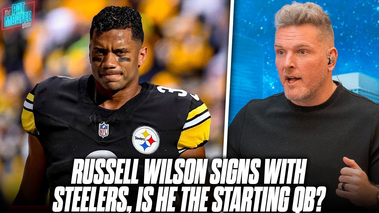 Russell Wilson Signs With Steelers For $1.2 Million, Will He Be The Starter? | Pat McAfee Reacts