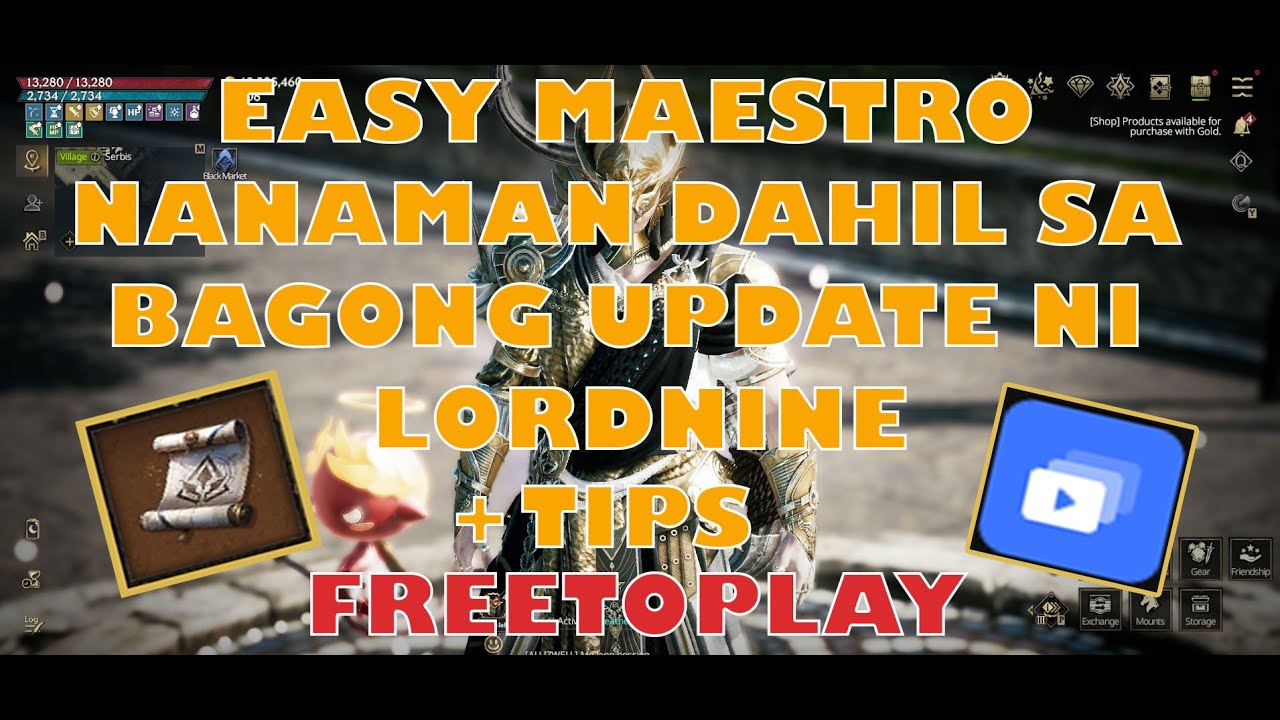 LORDNINE - Panoorin mo to Easy MAESTRO nanaman + Tips