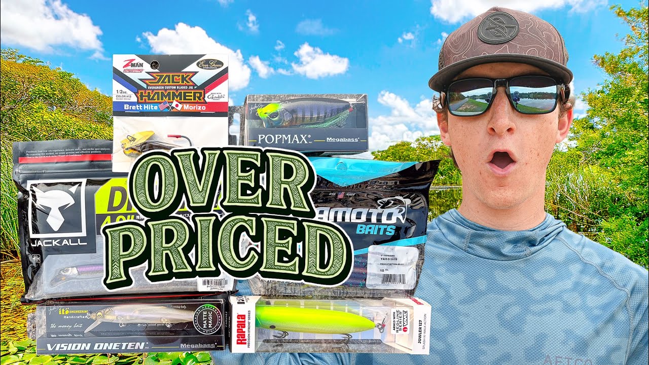 I Bought The MOST Overpriced Fishing Lures - Worth The Money?