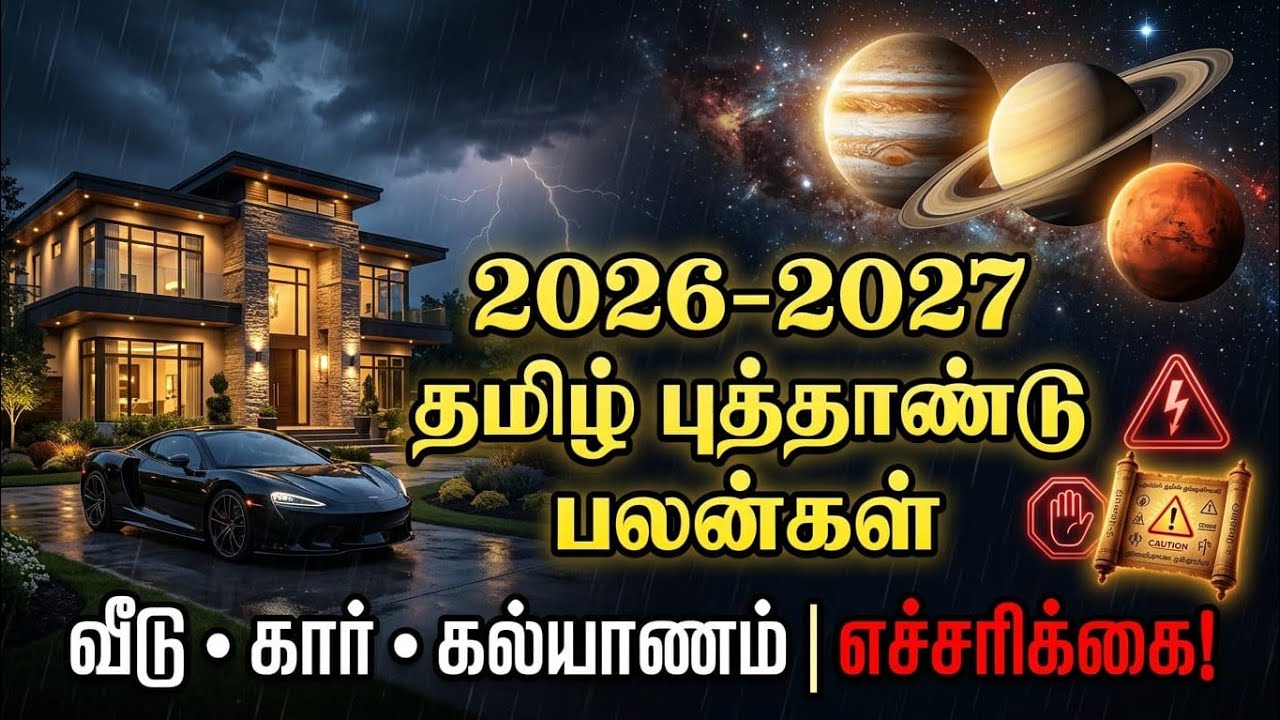தமிழ் புத்தாண்டு பலன்கள் 2026-2027